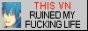 aoba seragaki with 'THIS VN RUINED MY FUCKING LIFE'
